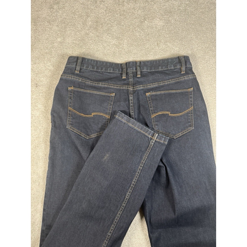 Johnny Bigg‎ Big & Tall Marvin Regular Mid Rinse Straight Men's Jeans Size 34X36